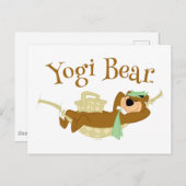 Yogi Beer Picknick Hangmat Nap Tijd Briefkaart (Voorkant / Achterkant)