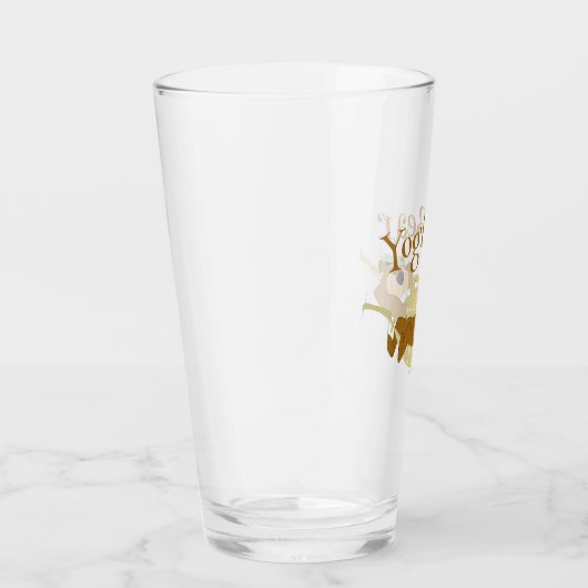 Yogi Beer Picknick Hangmat Nap Tijd Glas (Rechts)