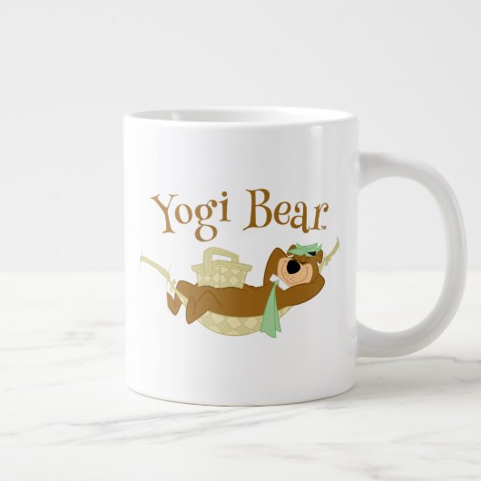 Yogi Beer Picknick Hangmat Nap Tijd Grote Koffiekop (Rechts)