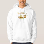 Yogi Beer Picknick Hangmat Nap Tijd Hoodie (Voorkant)