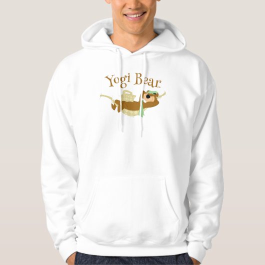 Yogi Beer Picknick Hangmat Nap Tijd Hoodie (Voorkant)