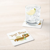 Yogi Beer Picknick Hangmat Nap Tijd Kartonnen Onderzetters (Insitu)