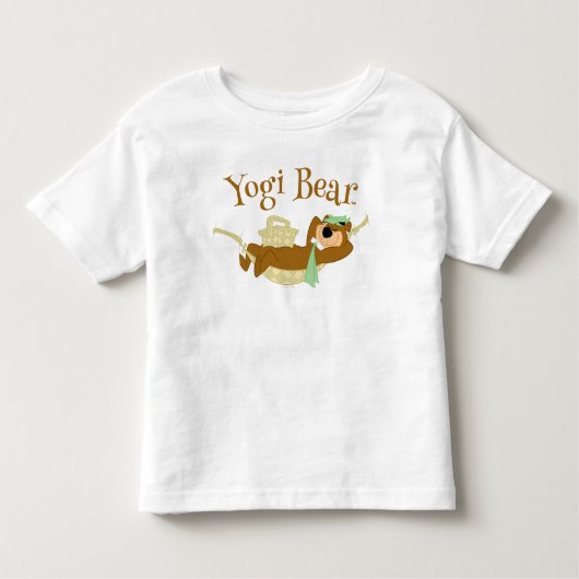 Yogi Beer Picknick Hangmat Nap Tijd Kinder Shirts (Voorkant)