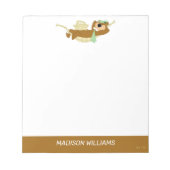 Yogi Beer Picknick Hangmat Nap Tijd Notitieblok (Voorkant)