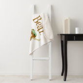 Yogi Beer Picknick Hangmat Nap Tijd Sherpa Deken (In situ)