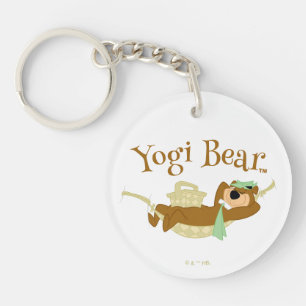 Yogi Beer Picknick Hangmat Nap Tijd Sleutelhanger