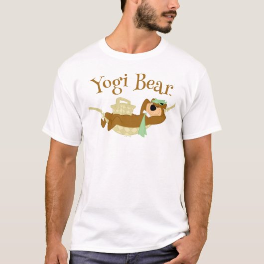 Yogi Beer Picknick Hangmat Nap Tijd T-shirt (Voorkant)