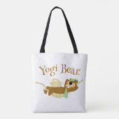 Yogi Beer Picknick Hangmat Nap Tijd Tote Bag (Achterkant)