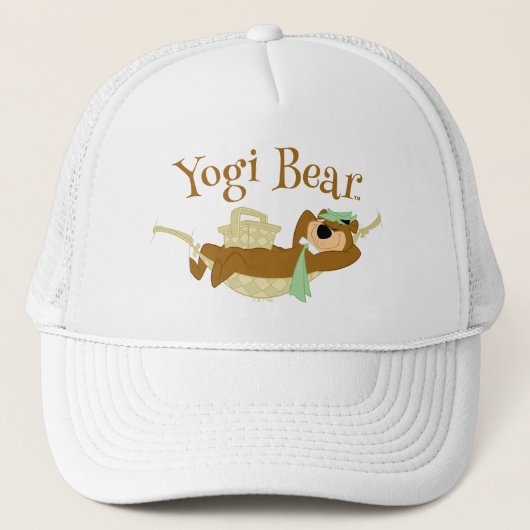 Yogi Beer Picknick Hangmat Nap Tijd Trucker Pet (Voorkant)