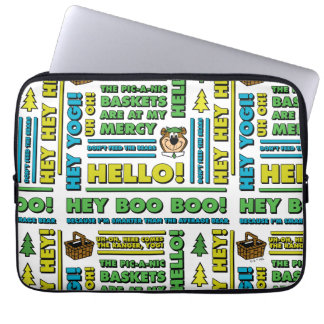Yogi Beer Picnic Quotes & leuke zinnen Patroon Laptop Sleeve