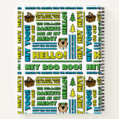 Yogi Beer Picnic Quotes & leuke zinnen Patroon Notitieboek (Achterkant)