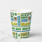 Yogi Beer Picnic Quotes & leuke zinnen Patroon Papieren Bekers (Rechts)