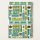Yogi Beer Picnic Quotes & leuke zinnen Patroon Planner (Achterkant)