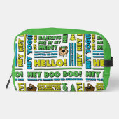 Yogi Beer Picnic Quotes & leuke zinnen Patroon Toilettasje (Achterkant)