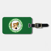 Yogi Beer Smiling Portrait Bagagelabel (Voorkant horizontaal)