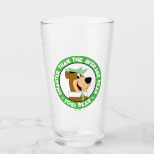 Yogi Beer Smiling Portrait Glas