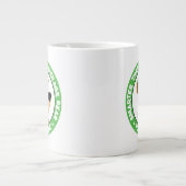 Yogi Beer Smiling Portrait Grote Koffiekop (Voorkant)