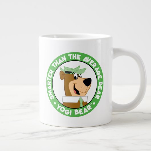Yogi Beer Smiling Portrait Grote Koffiekop (Rechts)