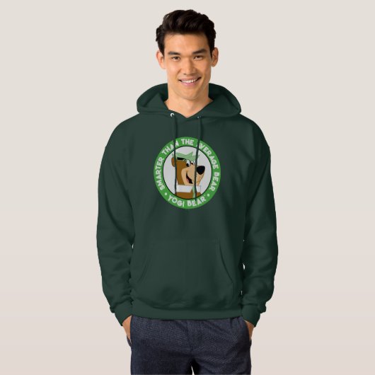 Yogi Beer Smiling Portrait Hoodie (Voorkant volledig)