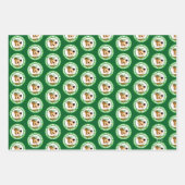 Yogi Beer Smiling Portrait Inpakpapier Vel (Voorkant 3)