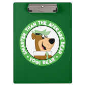 Yogi Beer Smiling Portrait Klembord (Voorkant)