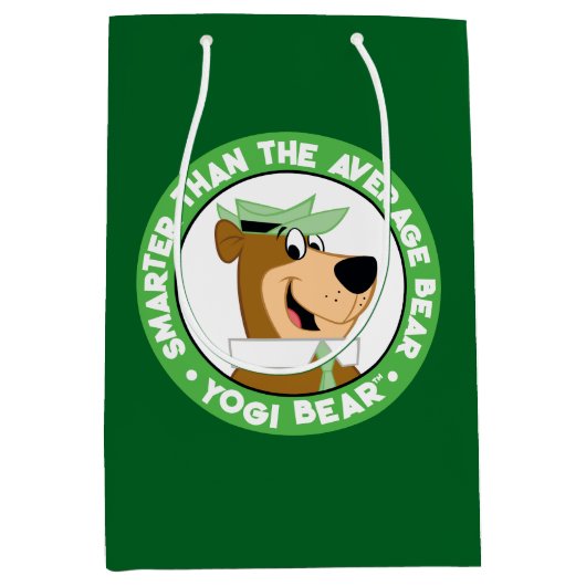Yogi Beer Smiling Portrait Medium Cadeauzakje (Voorkant)