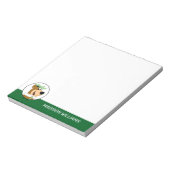 Yogi Beer Smiling Portrait Notitieblok (Linkerzijde)