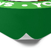 Yogi Beer Smiling Portrait Poster (Hoek)