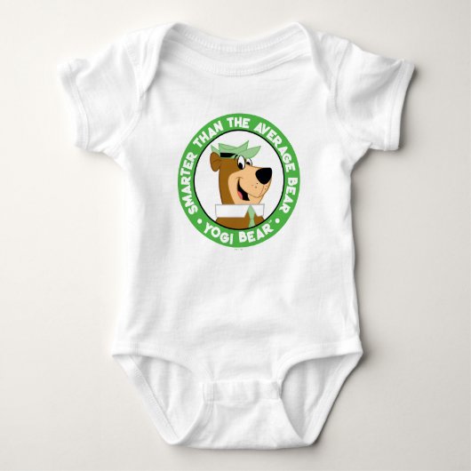 Yogi Beer Smiling Portrait Romper (Voorkant)