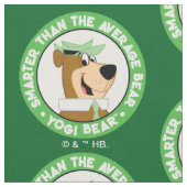 Yogi Beer Smiling Portrait Stof (Close Up)