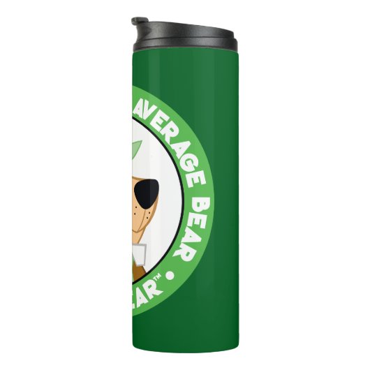 Yogi Beer Smiling Portrait Thermosbeker (Geroteerd rechts)