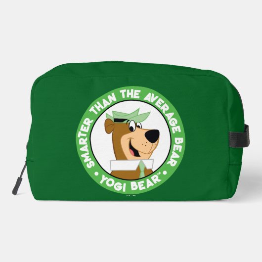 Yogi Beer Smiling Portrait Toilettasje (Achterkant)