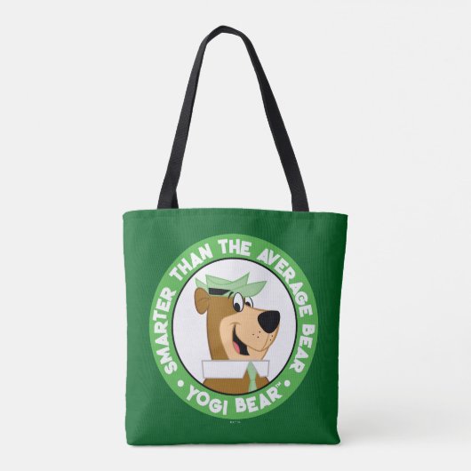 Yogi Beer Smiling Portrait Tote Bag (Achterkant)