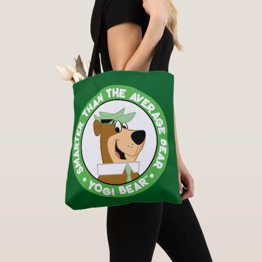 Yogi Beer Smiling Portrait Tote Bag (Dichtbij)