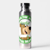 Yogi Beer Smiling Portrait Waterfles (Links)