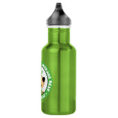 Yogi Beer Smiling Portrait Waterfles (Rechts)
