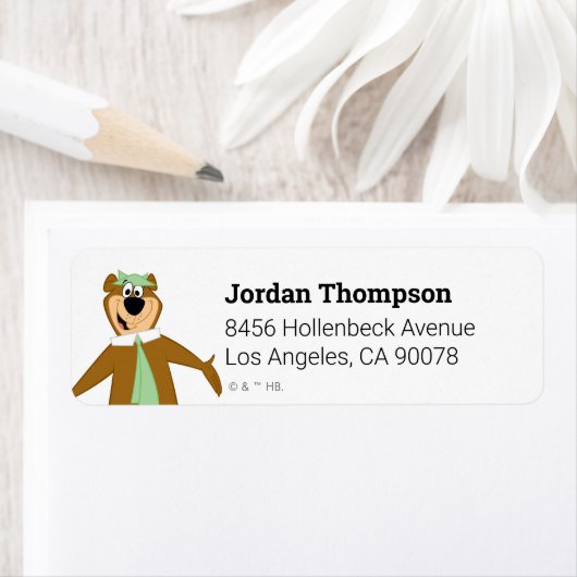 Yogi Beer Welkom Etiket (Insitu)