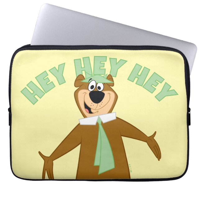 Yogi Beer Welkom Laptop Sleeve (Voorkant)