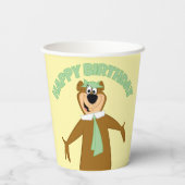 Yogi Beer Welkom Papieren Bekers (Achterkant)