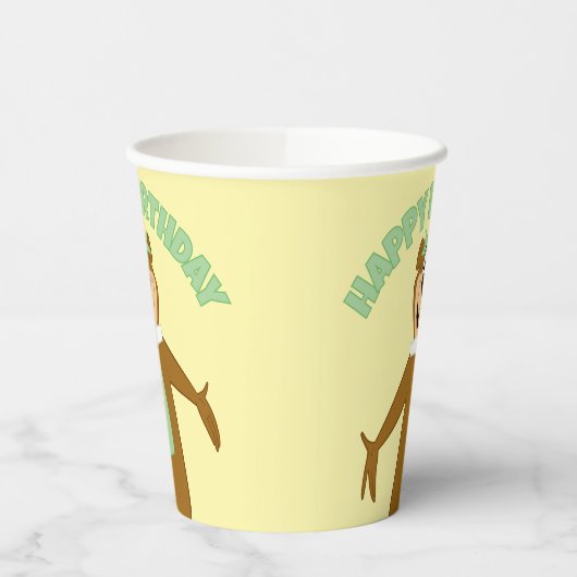 Yogi Beer Welkom Papieren Bekers (Links)