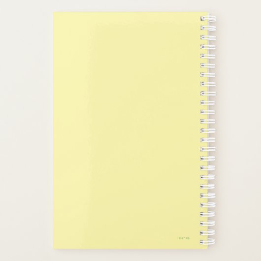 Yogi Beer Welkom Planner (Achterkant)