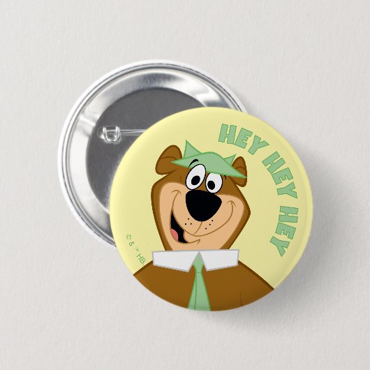 Yogi Beer Welkom Ronde Button 5,7 Cm (Voorkant /achterkant)