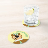 Yogi Beer Welkom Ronde Kartonnen Onderzetter (Insitu)