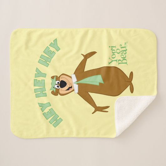 Yogi Beer Welkom Sherpa Deken (Voorkant (horizontaal))