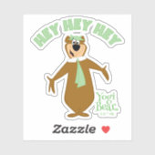 Yogi Beer Welkom Sticker (Vel)