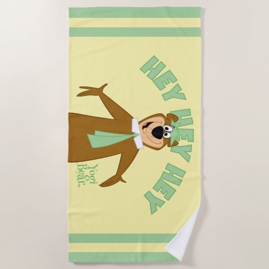 Yogi Beer Welkom Strandlaken (Voorkant)