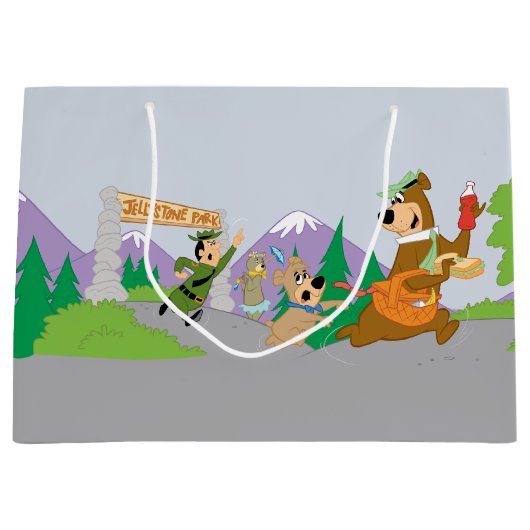 Yogi Beer's grote picknickmand ontsnapping Groot Cadeauzakje (Voorkant)