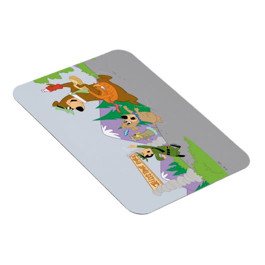 Yogi Beer's grote picknickmand ontsnapping Magneet (Rechterzijde)