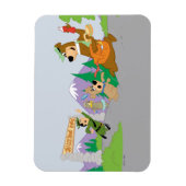 Yogi Beer's grote picknickmand ontsnapping Magneet (Verticaal)