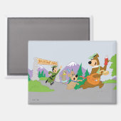 Yogi Beer's grote picknickmand ontsnapping Magneet (Voorkant / Achterkant)